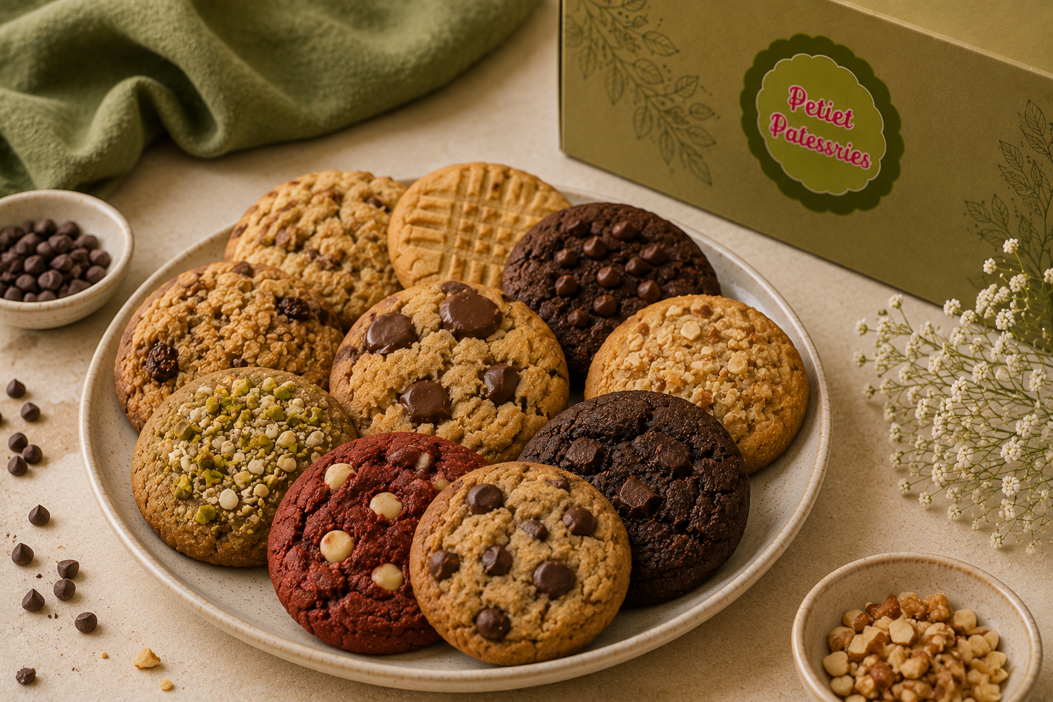 Petiet Patessries handcrafted eggless cookies
